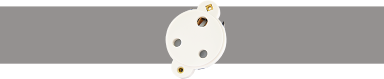 15A Connector White