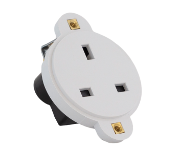 13A Connector White