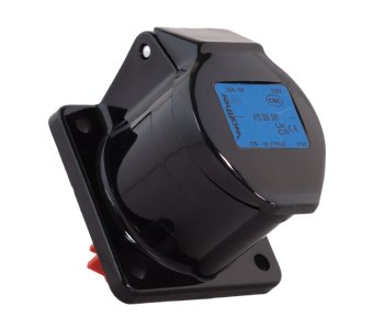 16A Connector Black