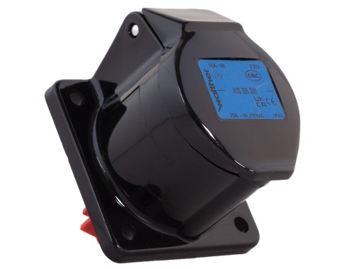 16A Connector Black