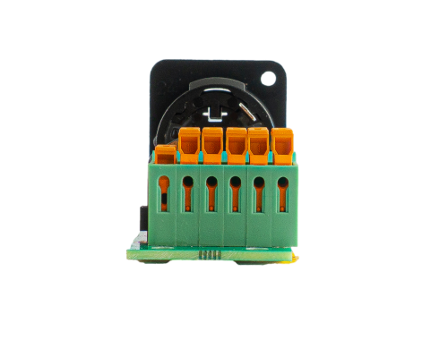XLR 5-pin male to IDC Female 5 Pin XLRS Back
