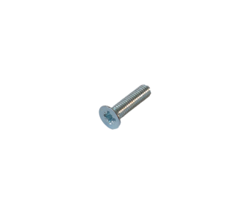 M3 x 12mm Pozidriv, Countersunk Screw, Bright Zinc Plated M3 x 12mm Pozidriv, Countersunk Screw, Bright Zinc Plated