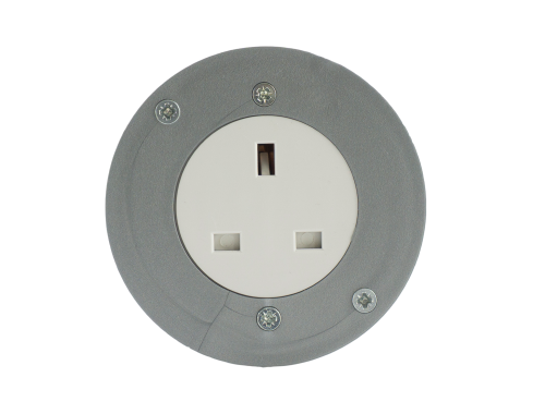 13A 13 A Smart Socket Silver Front