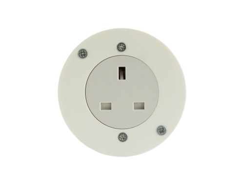 13A 13 A Smart Socket White Front copy