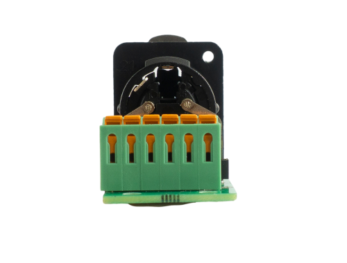 XLR 5-pin female to IDC Male 5 Pin XLRS Back