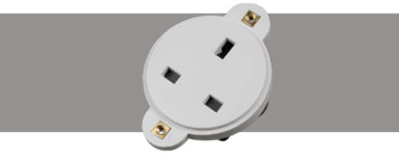 Power Connectors 13A Connector White