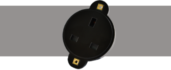 Power Connectors 13A Connector Black