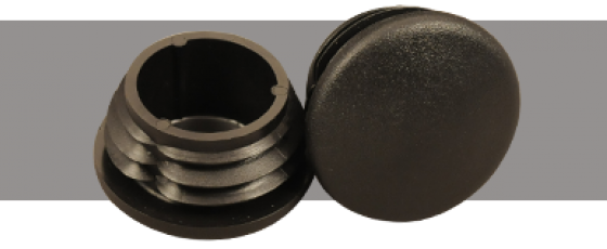 Lighting Bar Accessories End Cap Black