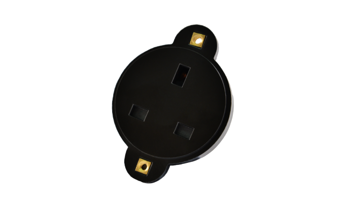 13A Connector Black