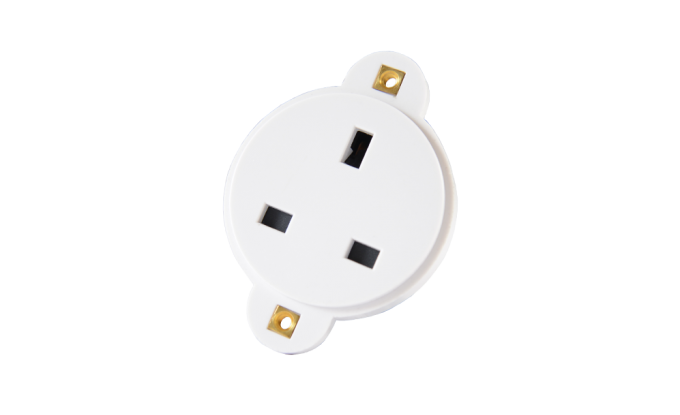 13A Connector White